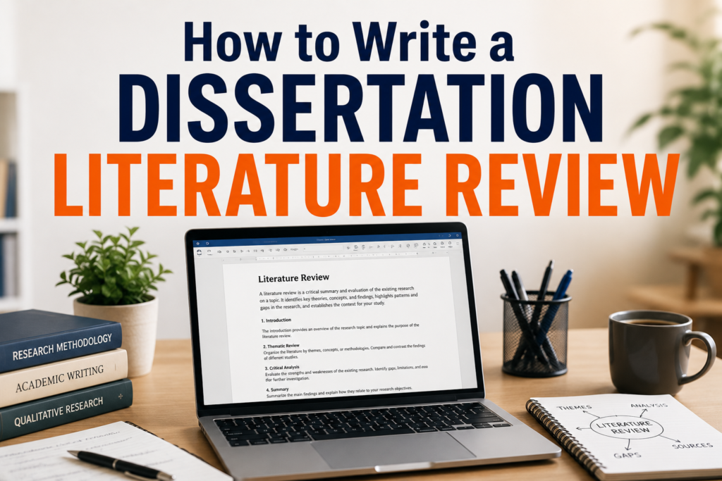 How to Write a Dissertation Literature Review